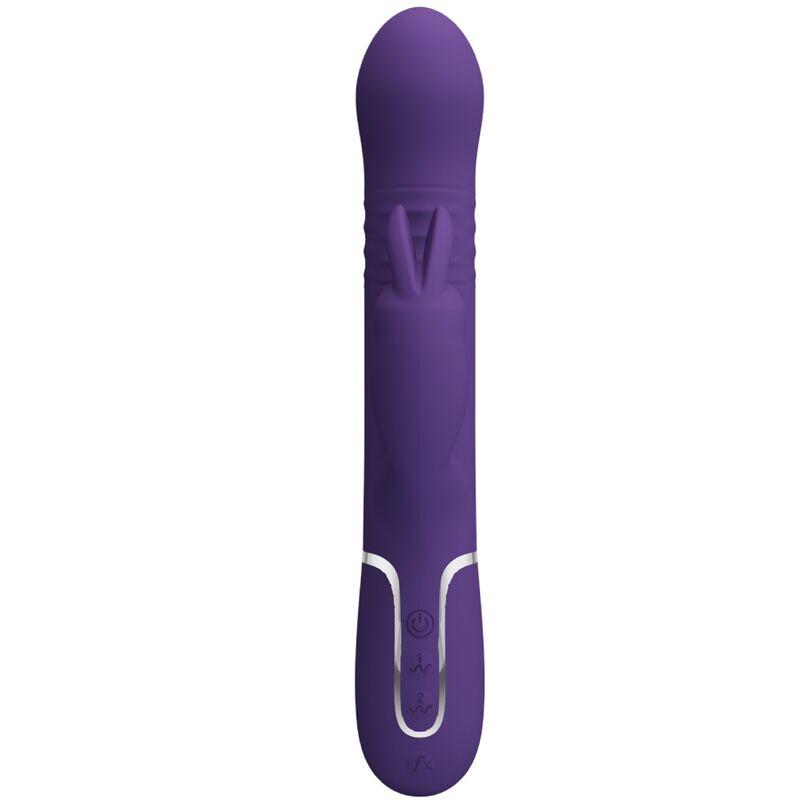 Pretty Love - Coale Rabbit Vibrator 4 In 1 Purple