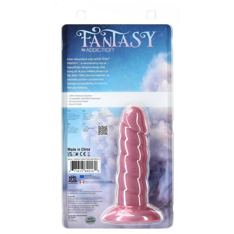 Addiction - Fantasy Addiction 14 Cm Unicorn Pink 2