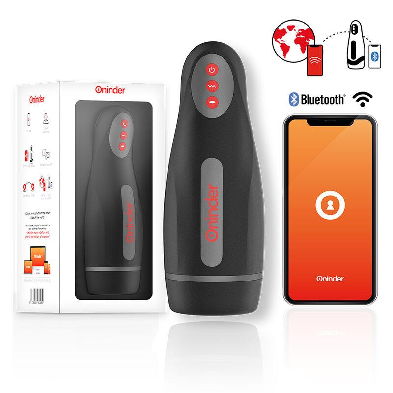 Oninder - Seoul Rechargeable Male Masturbator 10 Speed - Free App