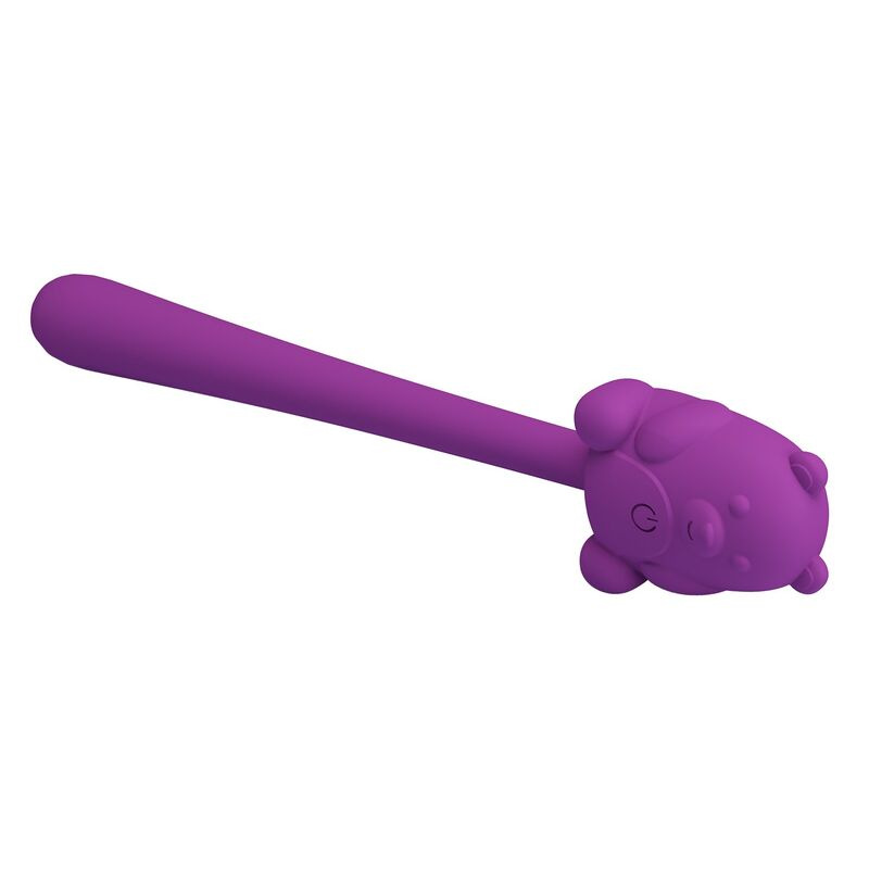 Pretty love - cute bear flirting stick rechargeable vibrator 6