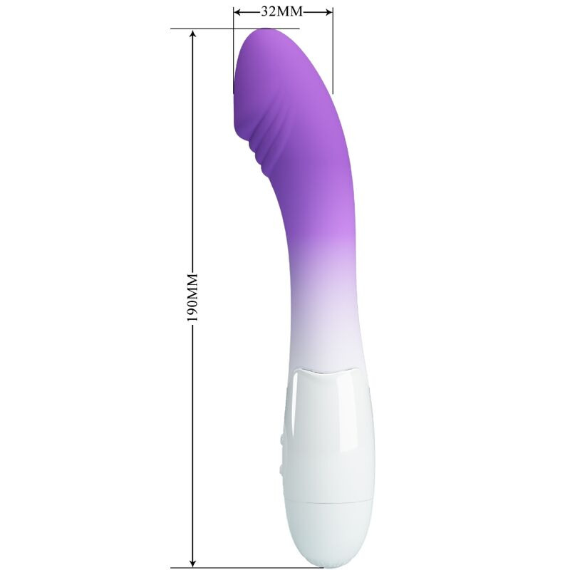 Pretty love - elemental g-spot vibrator 30 vibrations purple 2