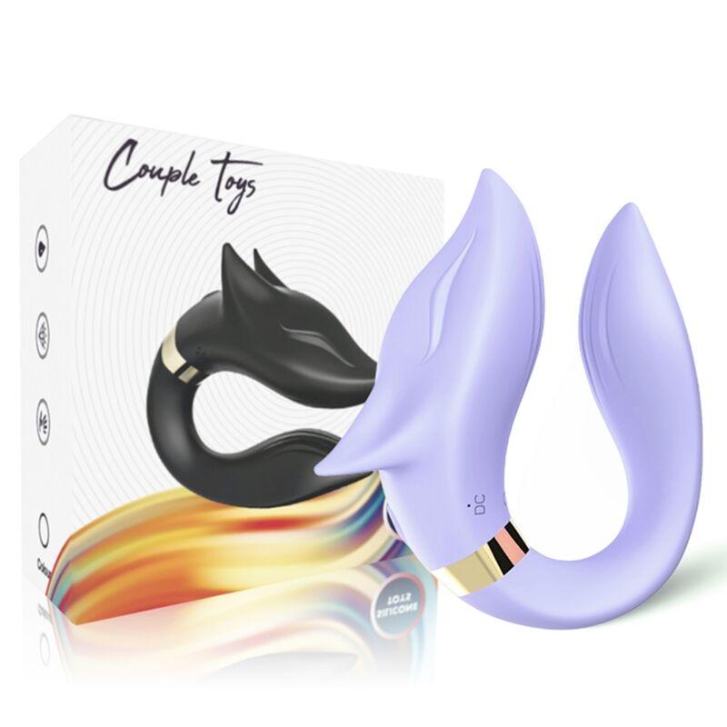 Armony - Fox Vibrator For Couples Remote Control Purple