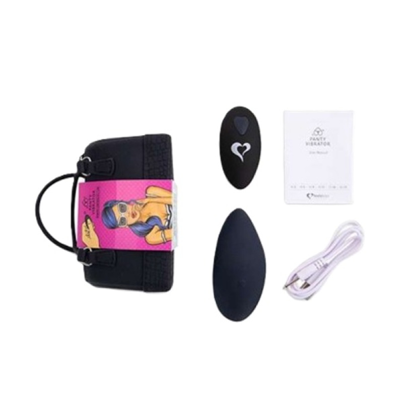 FeelzToys - panty vibe vibrator black 1