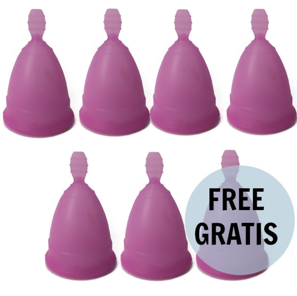 Nina kikÍ - menstrual cup purple size s 6 + 1 free 4