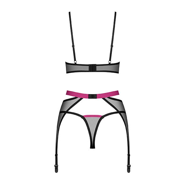 Obsessive - Novenes 3-Piece Set Black M/L 6