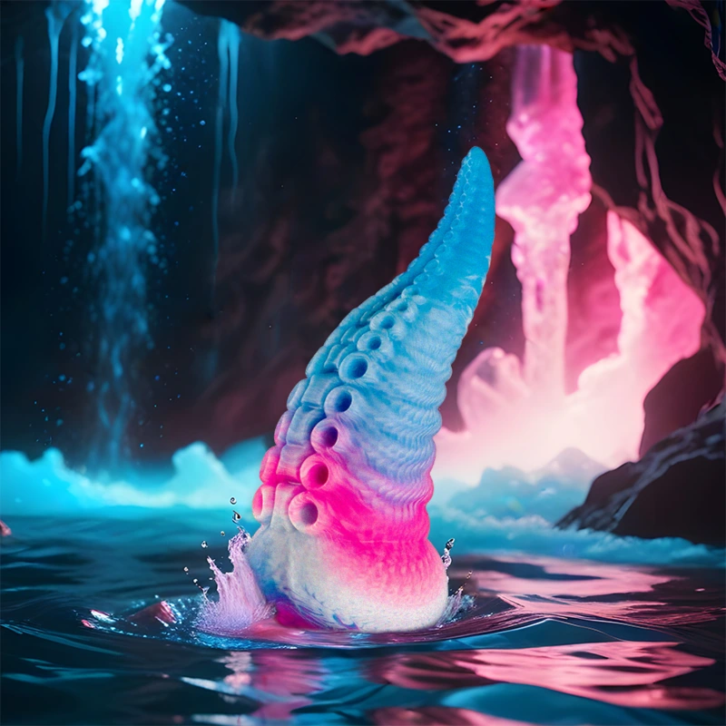 Epic - phorcys blue tentacle dildo small size 2