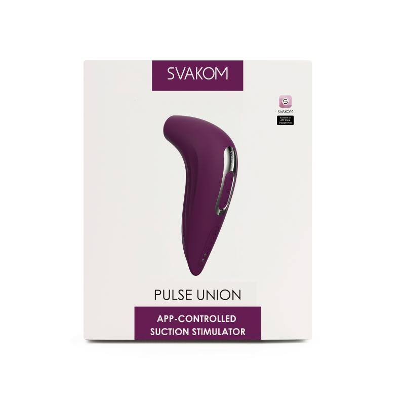 Svakom - Pulse Union App-Controlled Suction Stimulator Viole 7