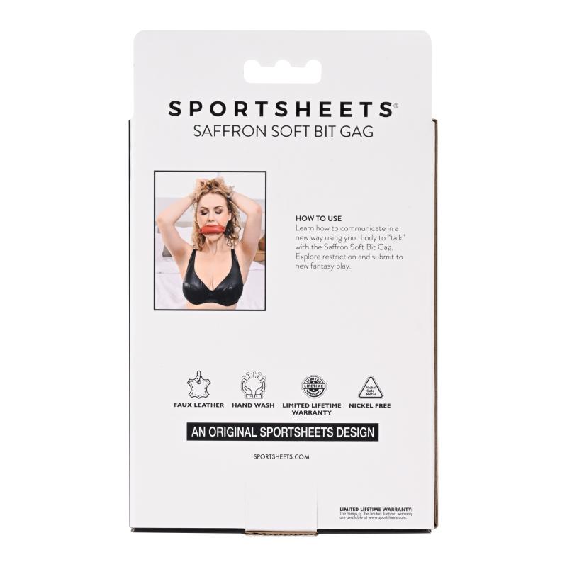 Sportsheets - Saffron Soft Bit Gag 2
