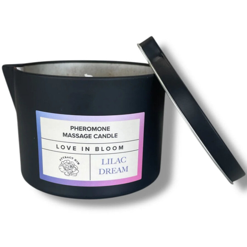 Eye of love - bloom massage candle indica lilac dream 150 ml