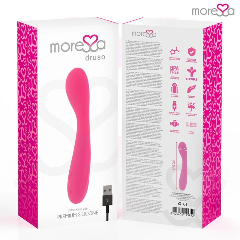 Moressa - druso premium silicone rechargeable 6