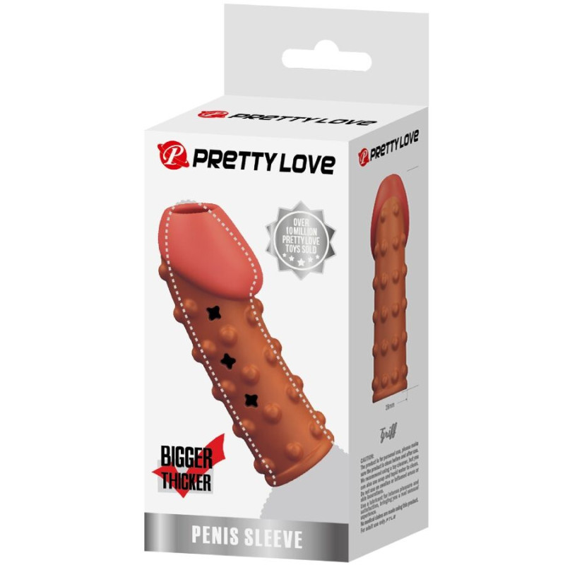 Pretty love - tight and volumizing penis sleeve natural 7