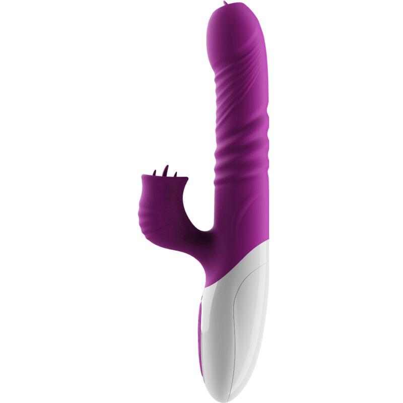 Armony - Double Tongue Vibrator & Thrusting Violet Heat Effect 1