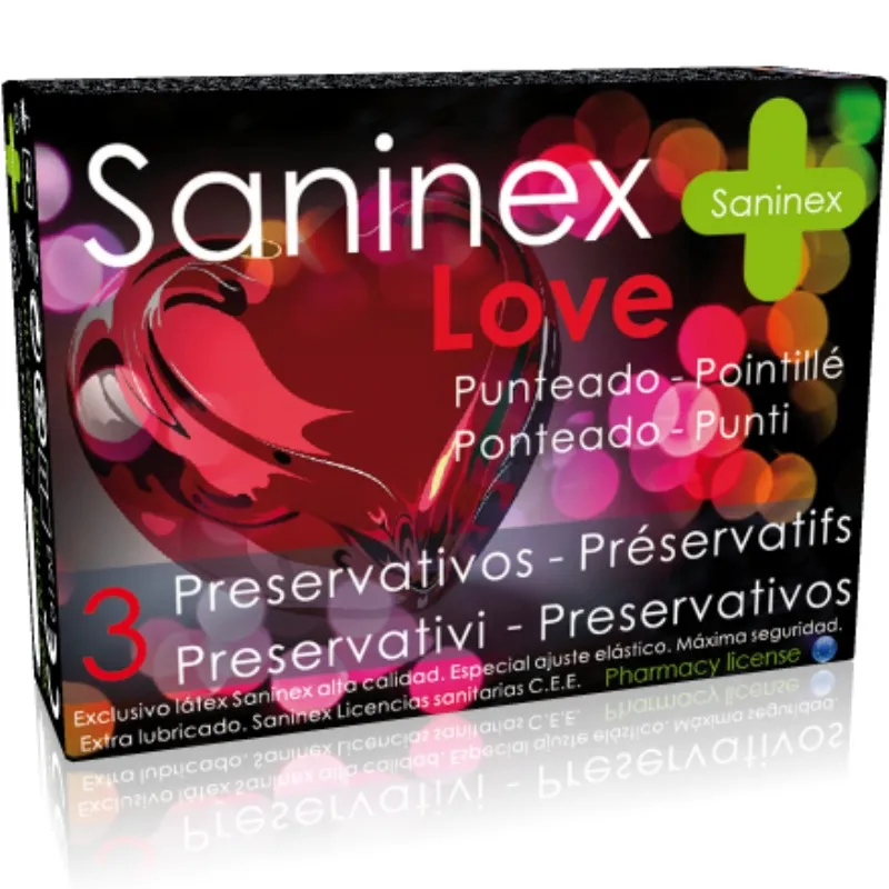 Saninex Condoms Love  Condoms 3 Units