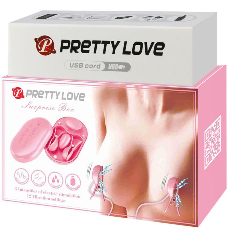 Pretty Love - Surprise Box Pink Electro Stimulation Tweezers 7
