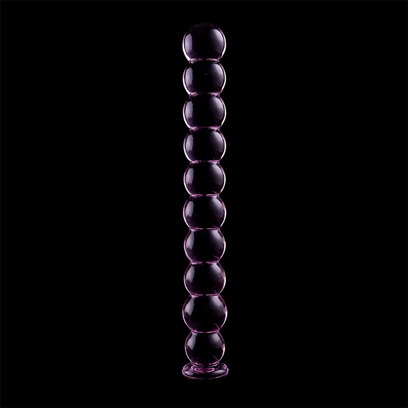 Nebula Series By Ibiza - Model 22 Dildo Borosilicate Glass 21.5 X 2.5 Cm Pink