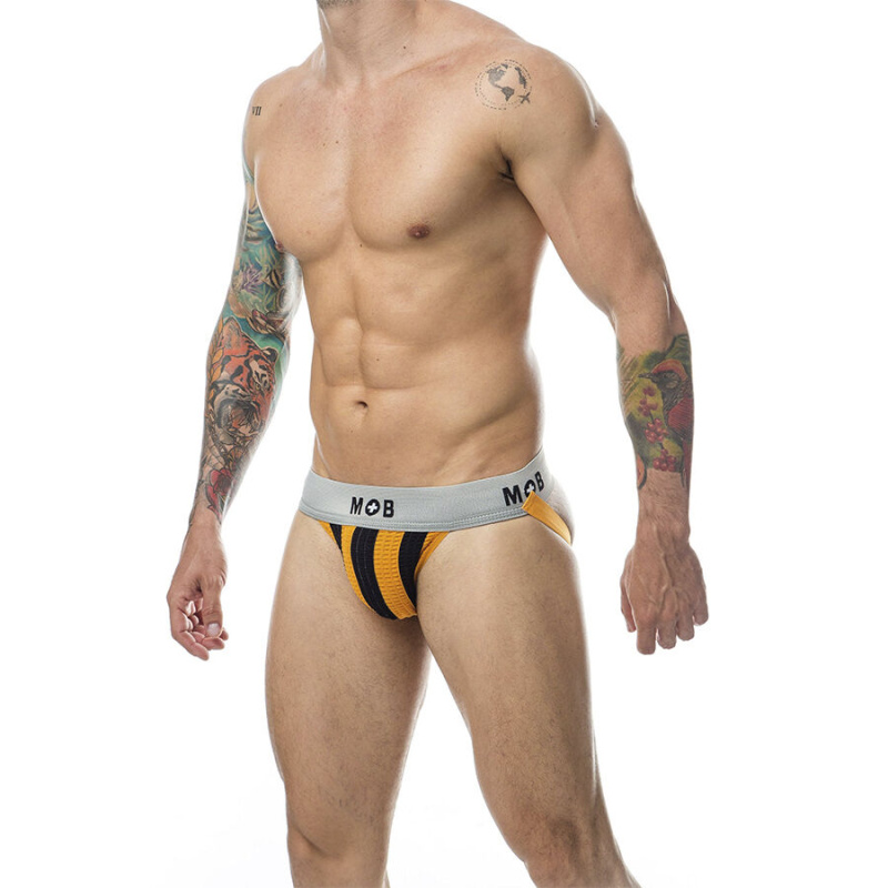 Mob - classic jock stripe orange size xxl 1