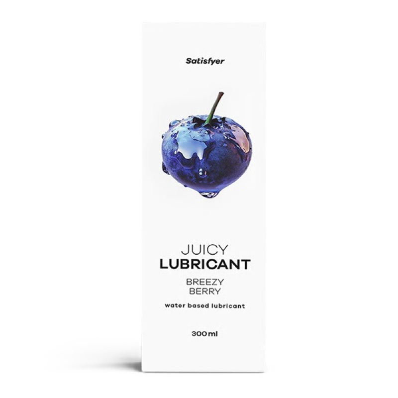 Satisfyer Juicy Lubricant Breezy Berry Waterbased 300ml - Lubrikant
