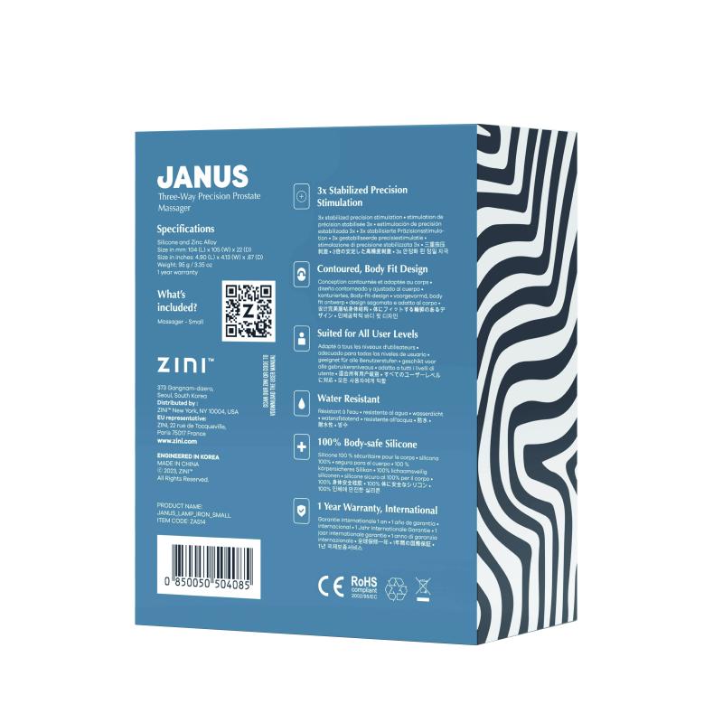 Zini - Janus Lamp Iron (S) Bordeaux 4