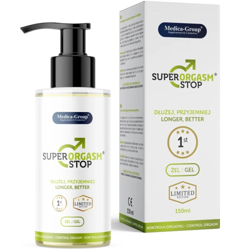 Medica group - super orgasm stop intimate gel for men 150 ml 2