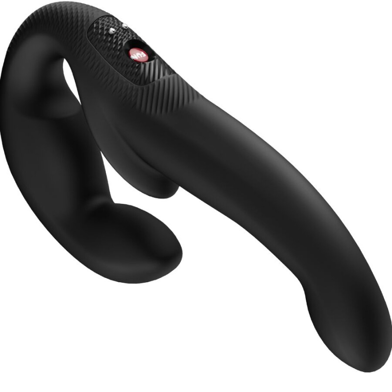 Fun factory - share vibe pro vibrating double dildo black 1