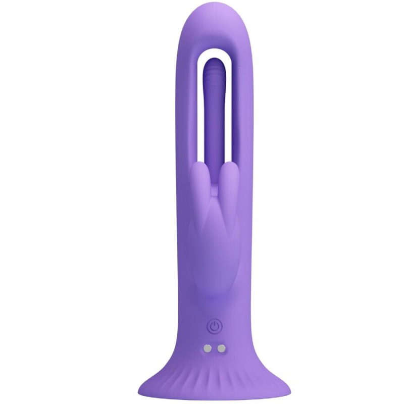 Pretty love - killmoulis rabbit vibrator 12 vibration modes purple 1