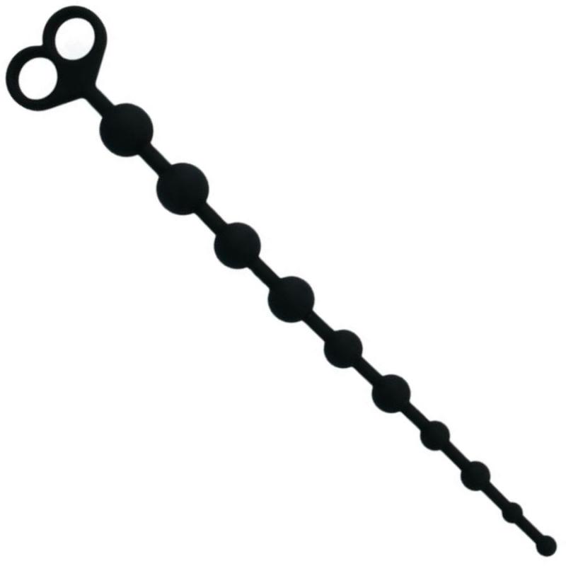 Intense Jaiden Anal Beads Black 1