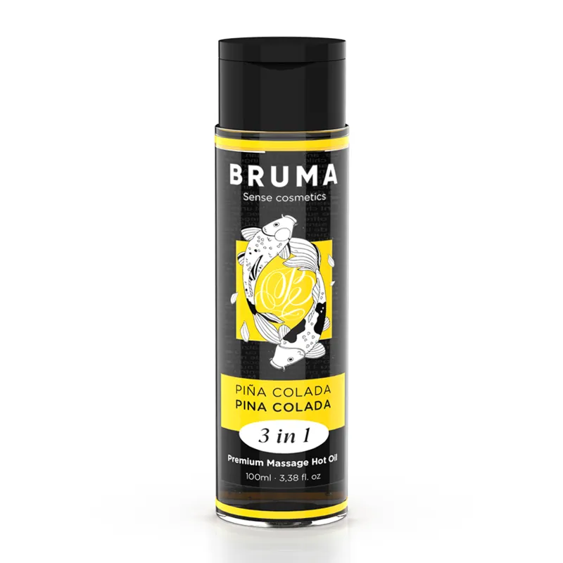 Bruma - premium massage hot oil pina colada 3 in 1 - 100 ml