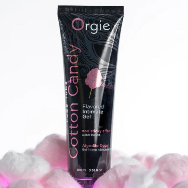 Orgie - lube tube cotton candy kissable water-based intimate gel 100 ml 3