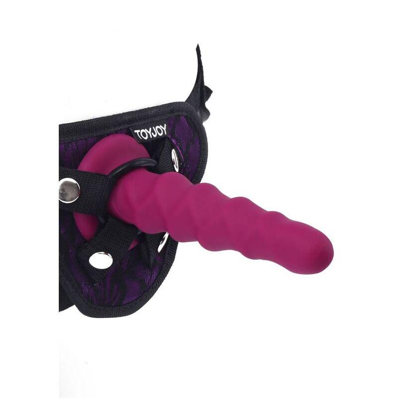 Get Real - Ribbed Dong 12 Cm Red 1