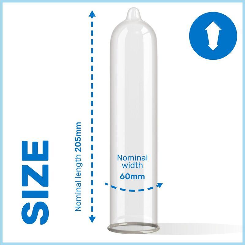 Pasante Through Condoms King Size Long And Width 12 Units