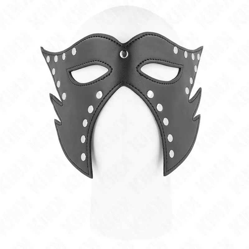 Kink - Sexy Leatherette Mask Model 2 27 X 13 Cm