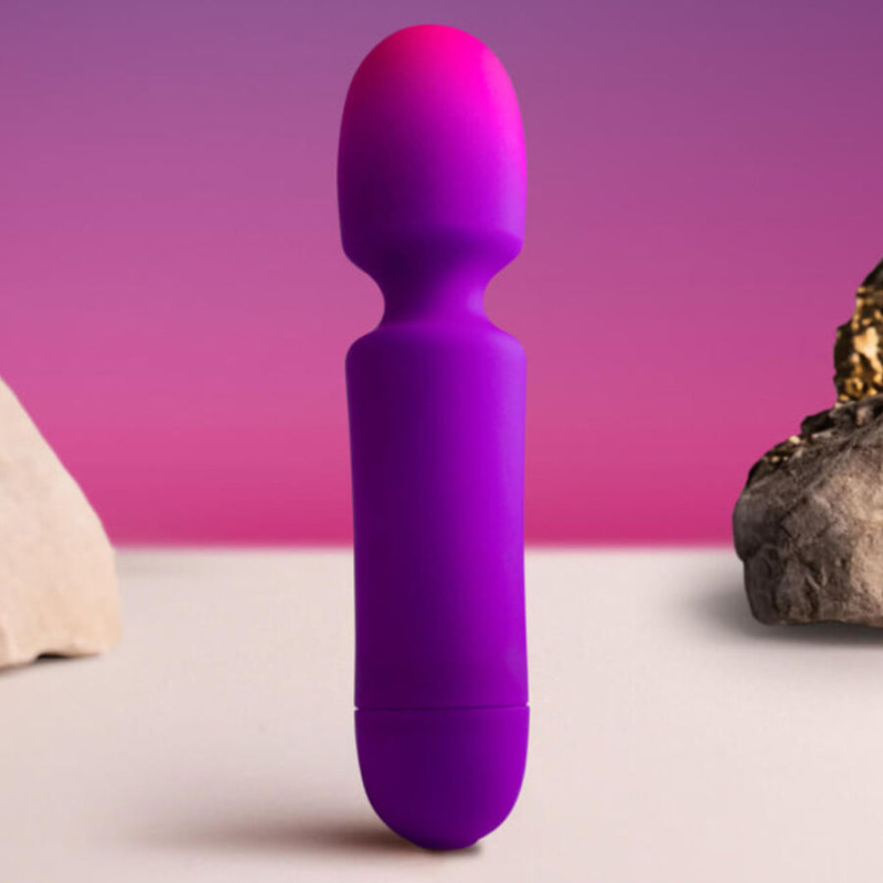 Rocks- off - glo- girl vibrator wand mini purple 4