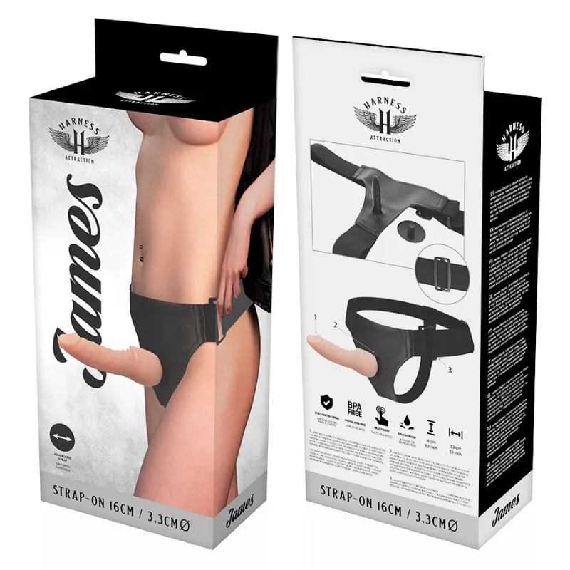 Harness Attraction James Flesh 16 X 3.3cm 6