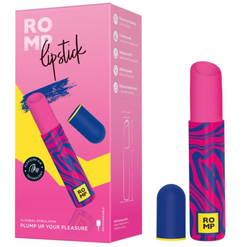 Romp - clitoral stimulating lipstick 7 levels 8