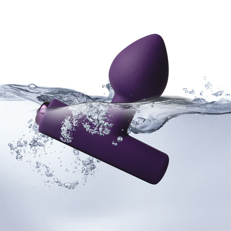 Rocks-off - nova astryx rechargeable premium & powerful anal plug 16 function purple 5