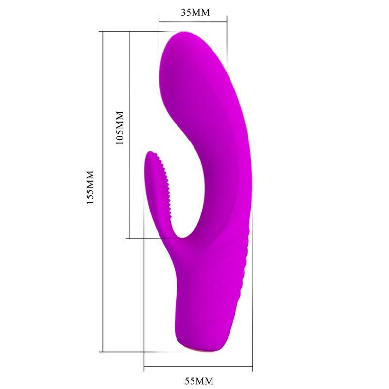 Pretty Love - Tim Purple Rechargeable Vibrator 6
