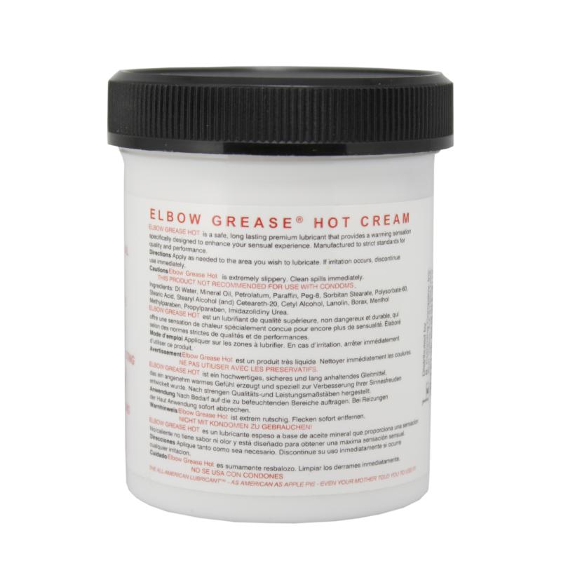 Elbow Grease - Hot Cream Jar 118 Ml