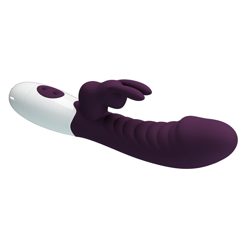 Pretty love - naughty bunny 30 function rabbit vibrator purple 3