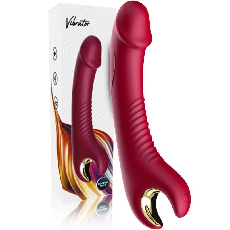 Armony - Prince Dildo Vibrator & Rotator Red 4