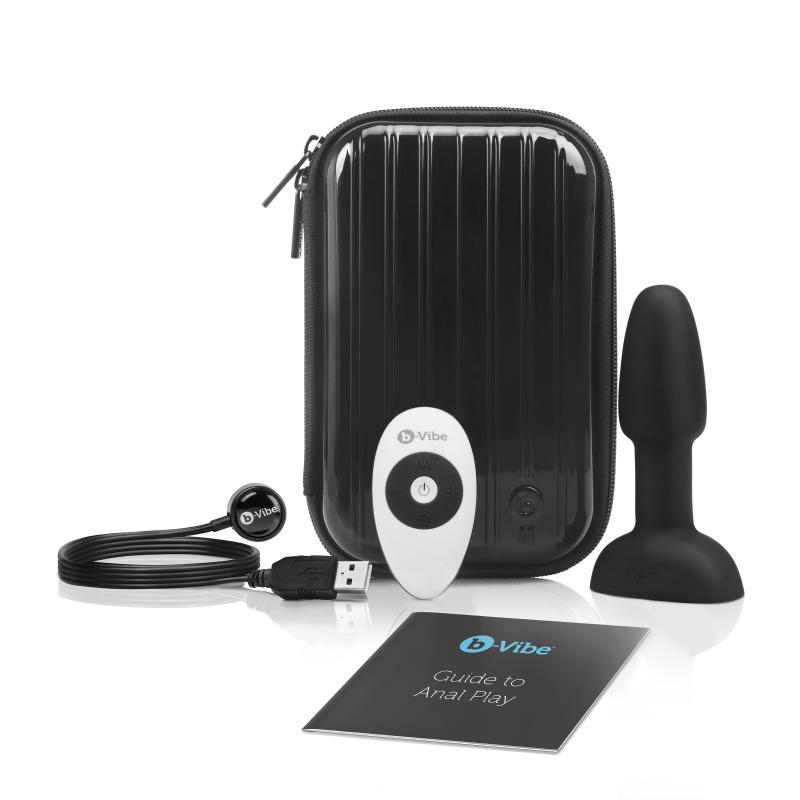 B-Vibe - Rimming Petite Remote Control Plug Black 6