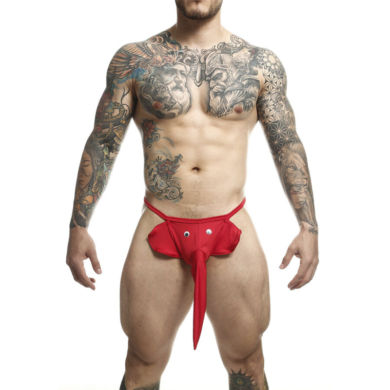 Mob - red elephant thong one size