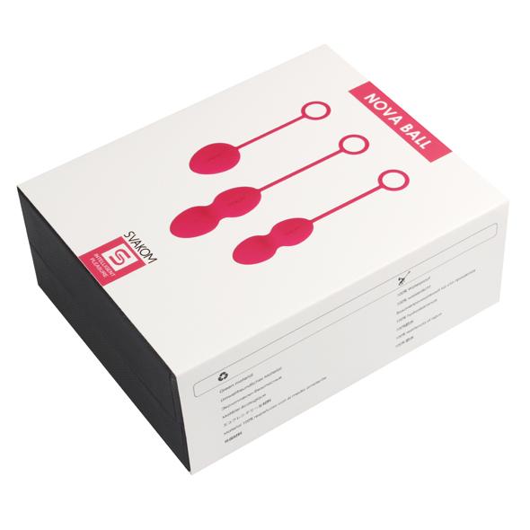 Svakom - Nova Kegel Balls Plum Red 5