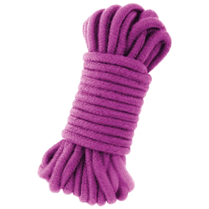 Darkness Kinbaku Cotton Rope Purple 5m - Lano 1