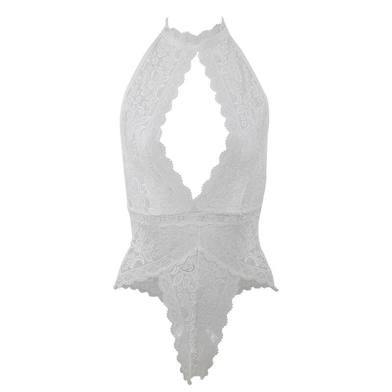 Subblime - 953850 lace bodysuit white s/m