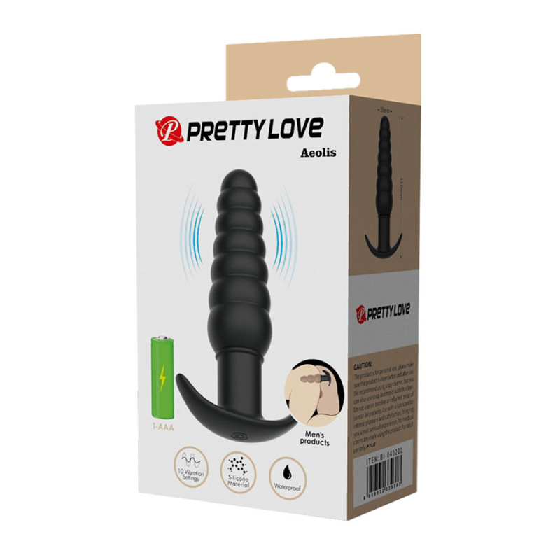 Pretty love - aeolis vibrating anal plug 8