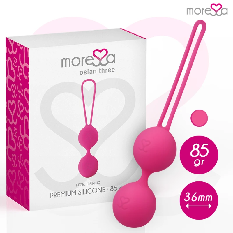 Moressa - Osian Three Premium Silicone Pink