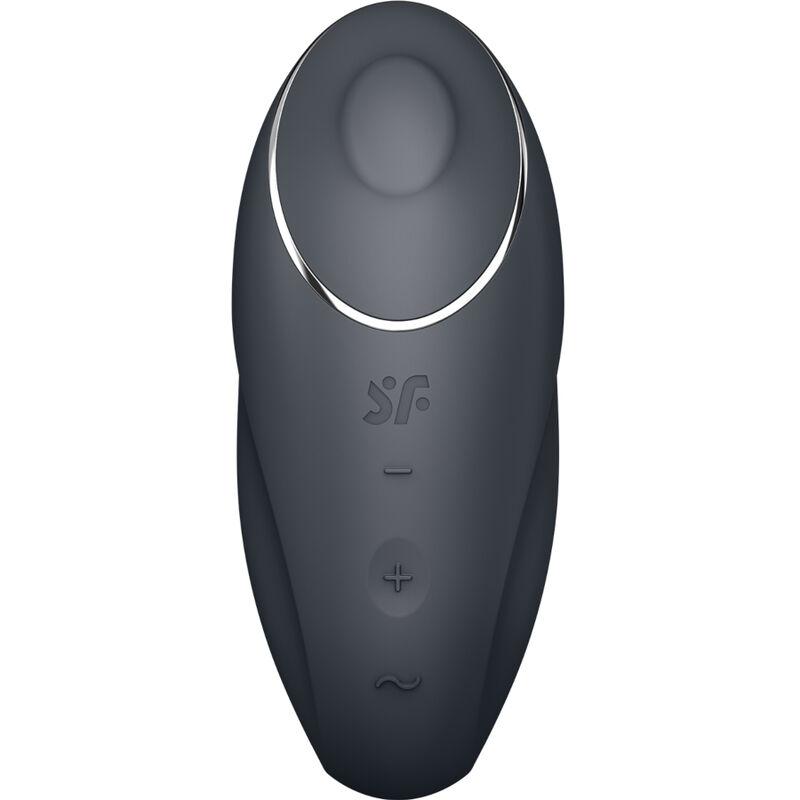 Satisfyer - Tap & Climax 1 Lay-On Vibrator Black
