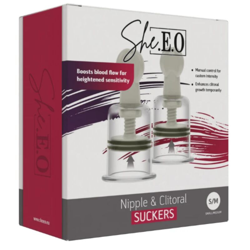 She.e.o - suction cup for nipple and clitoris s/m 4