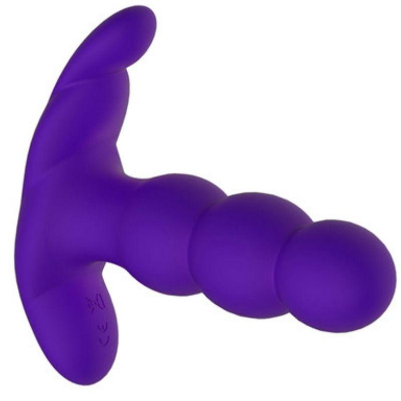 Nalone - Pearl Anal Vibrator With Remote Control Purple 2