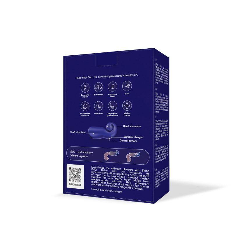 Svibe - Evo Masturbator Navy Blue 4
